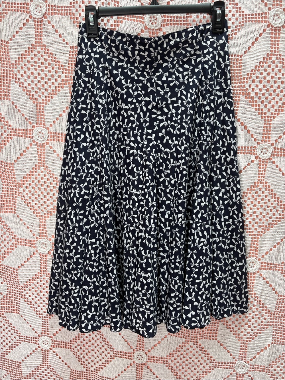 Vintage Ports International | Bow Print Skirt